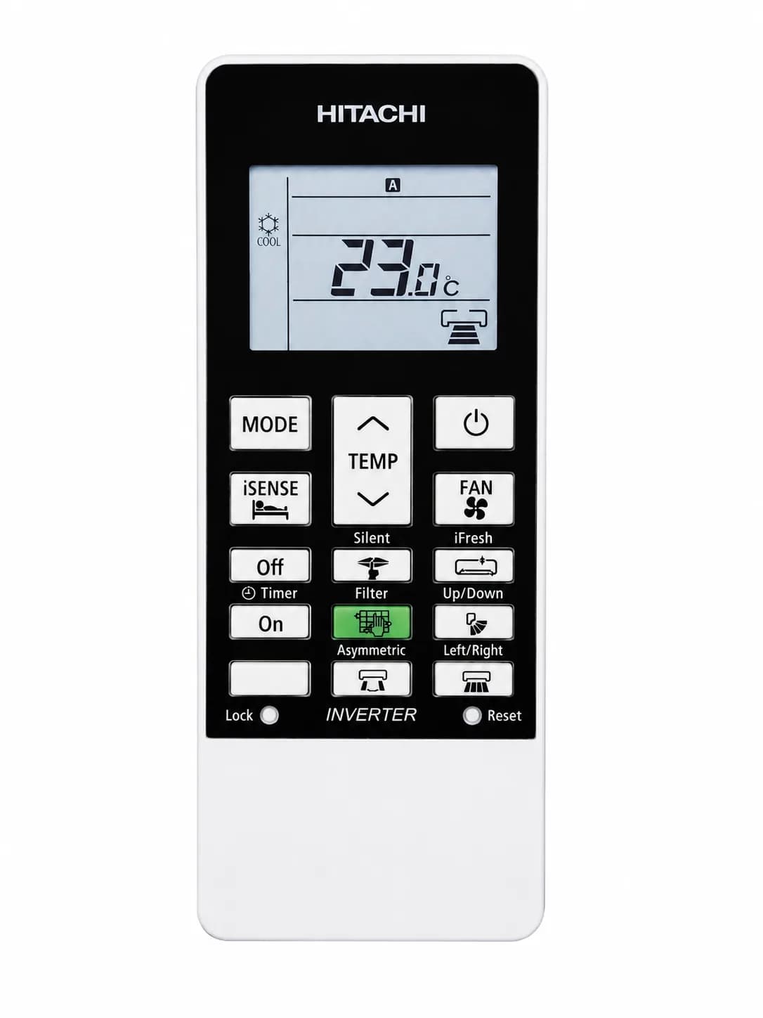 Original Split AC Remote Compatible with Hitachi Inverter Air Conditioner Remote ( Match & Buy )  5 Year Warranty