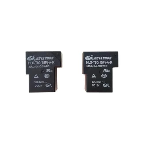 Heavy Duty 12V DC 30A 240V AC Relay for Various Circuit Boards 4 Pin Relay For PCB (set of 2 Pcs) (Mtch And Buy)