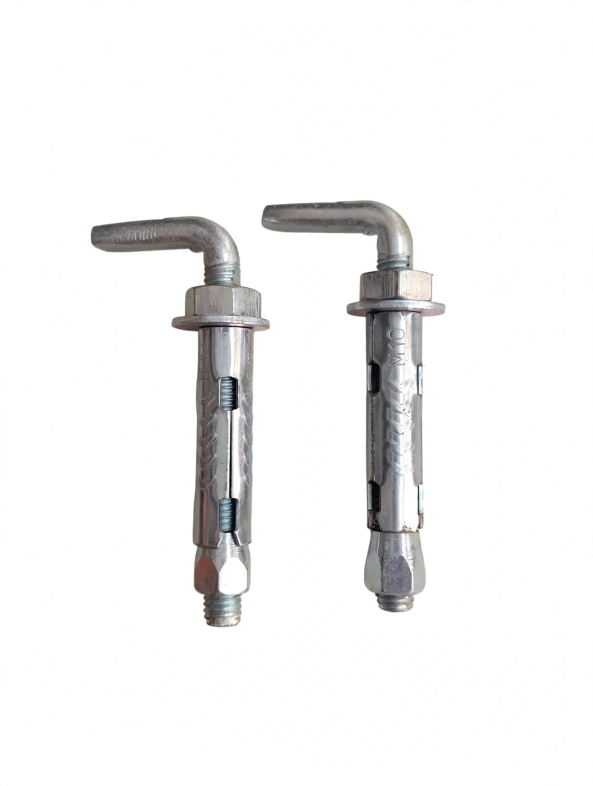 Geyser Hanging Fastener L-Shape Set - 2 Pieces for 15 to 100 Liter Installation (5 Year Warranty) - Bracket