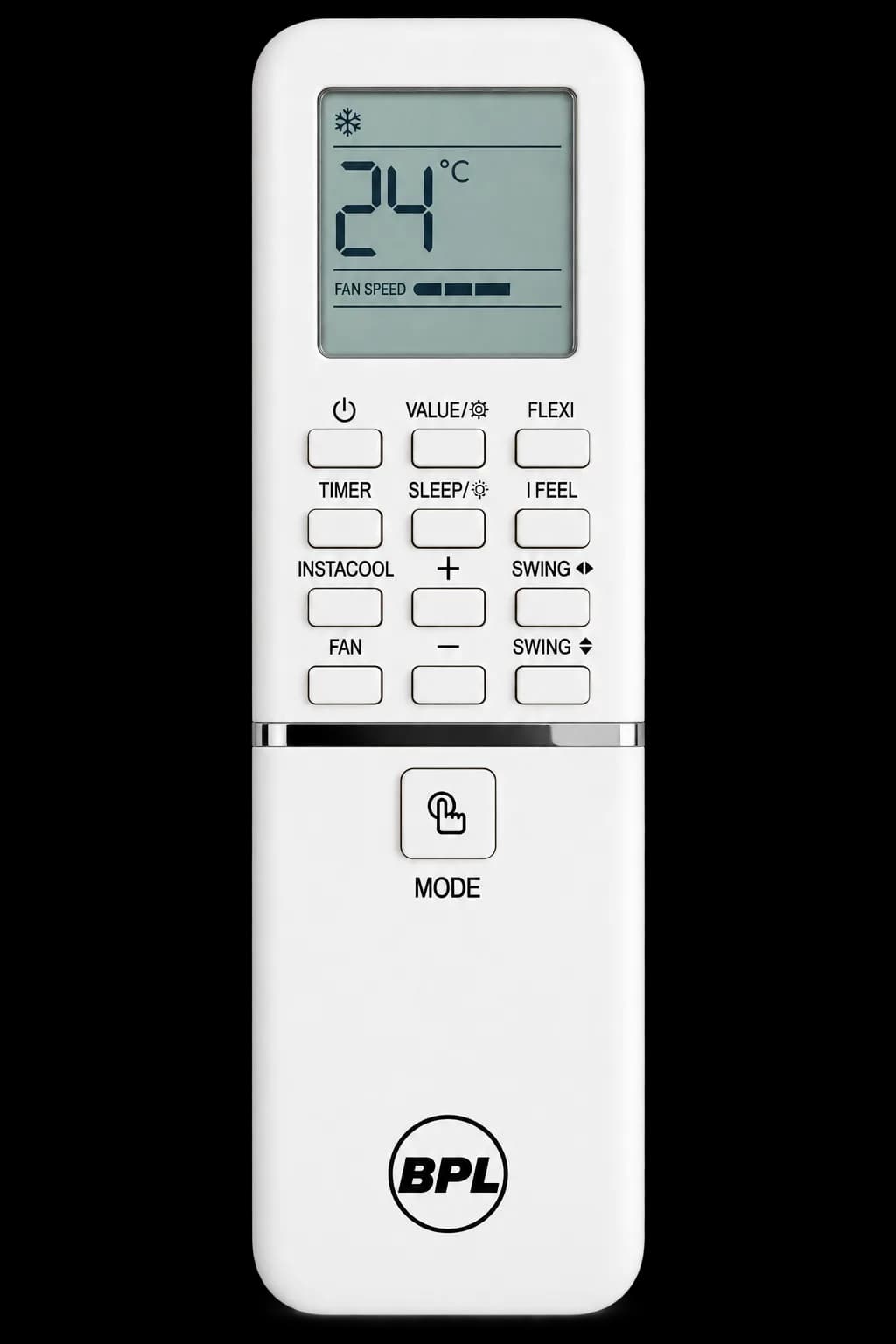 Inverter AC Remote Compatible with BPL Split Air Conditioner