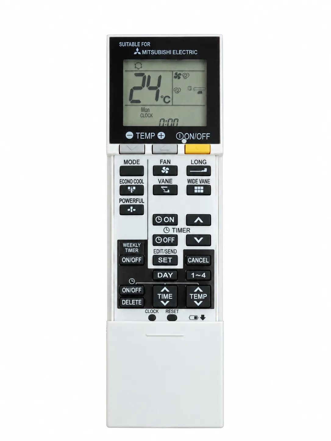 Heavy Duty Remote Control Suitable for Mitsubishi Electric Air Conditioner (Match and Buy) (1 Year Warranty)