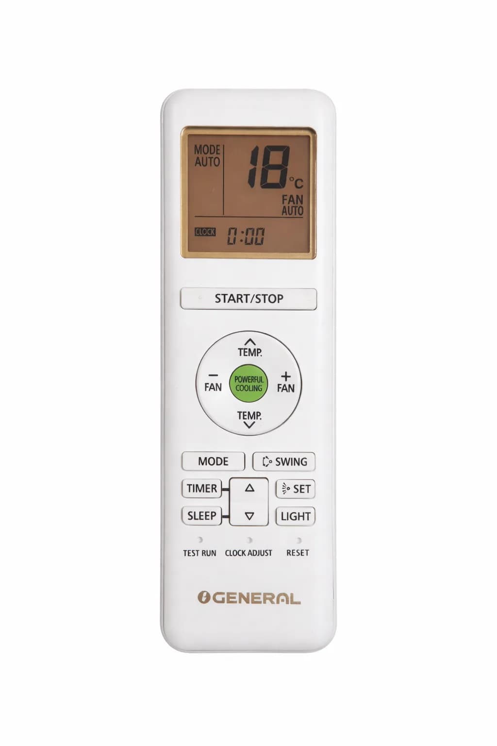 AC Remote Control (Match & Buy) – Original AC Remote – Compatible with O GENERAL Remote Controller (White)