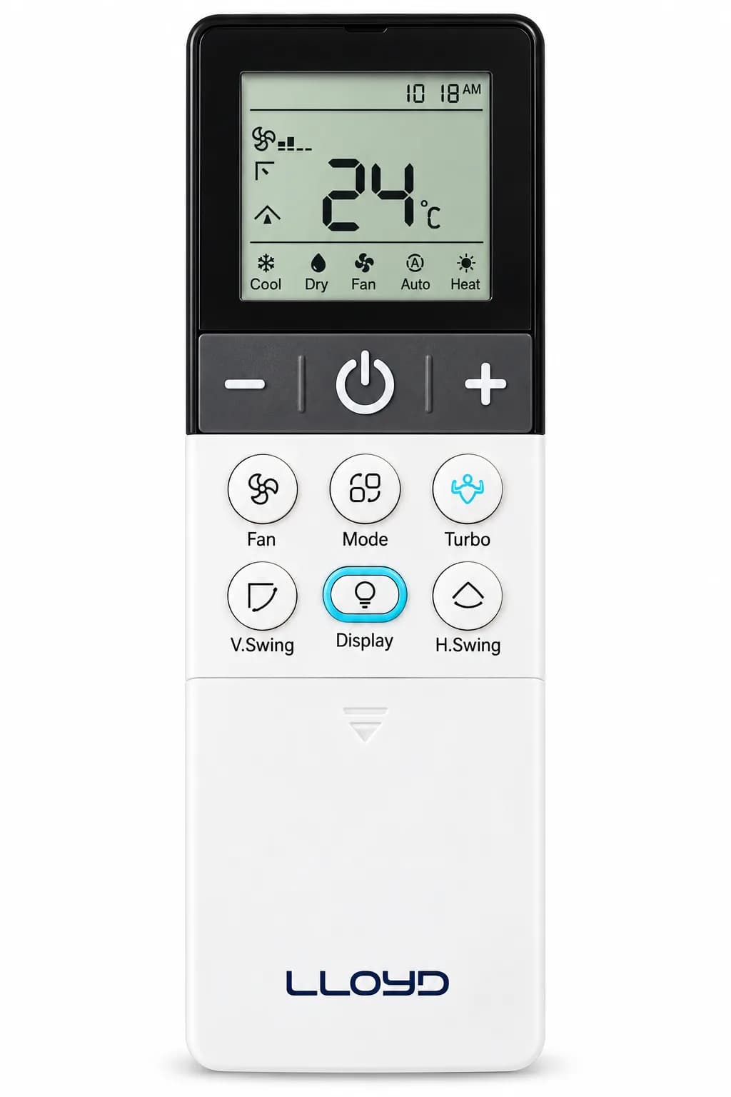 Split AC Remote Compatible with Lloyd Inverter Air Conditioner