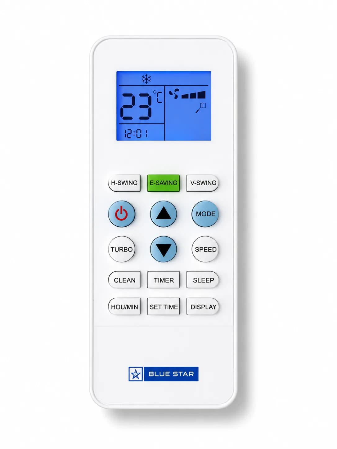 AC Remote Suitable for Blue Star AC (Match And Buy) 100% Genuine Original Blue Star Remote Controller (White)