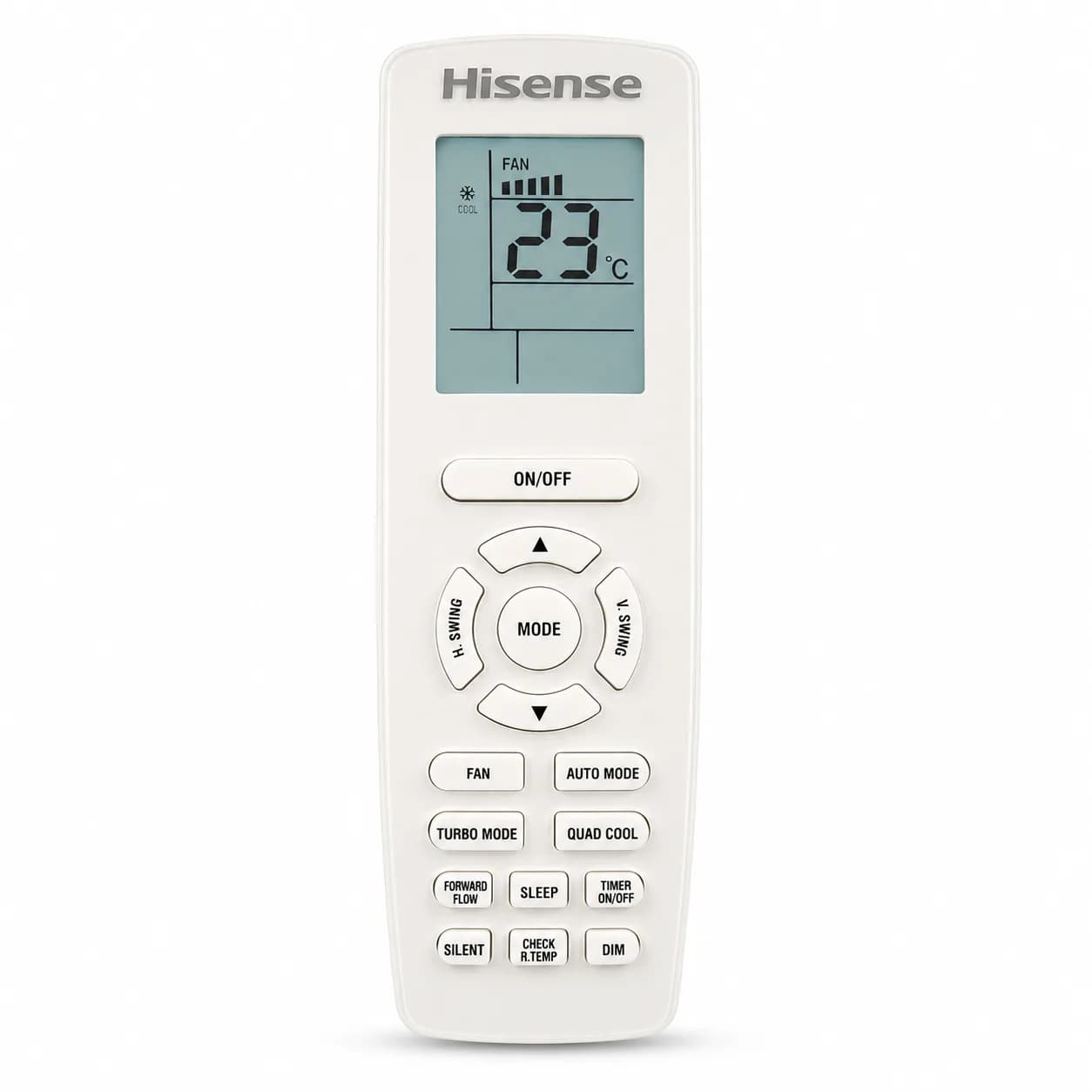 AC Remote Control Suitable for Hisense Split Air Conditioner 100% Original Genuine Remote