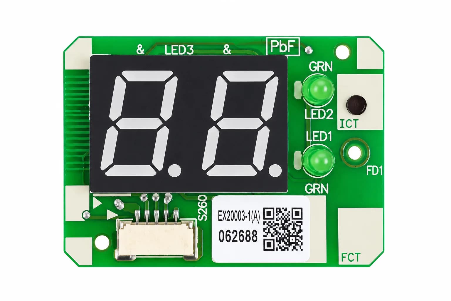 Daikin Inverter Split AC Digital Display PCB Board Original Display Board for Compatible Daikin 1 Ton 1.5 Ton 1.8 Ton 2.