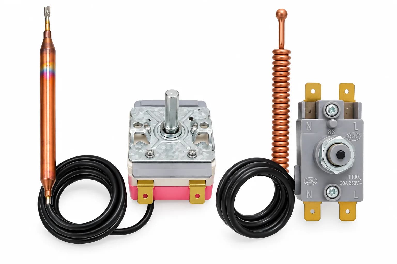 Geyser Capillary Thermostat & Thermal Cut Out Suitable for Crompton ARNO Neo 15–25 Litre Water Heater (Match & Buy) – Heavy Duty