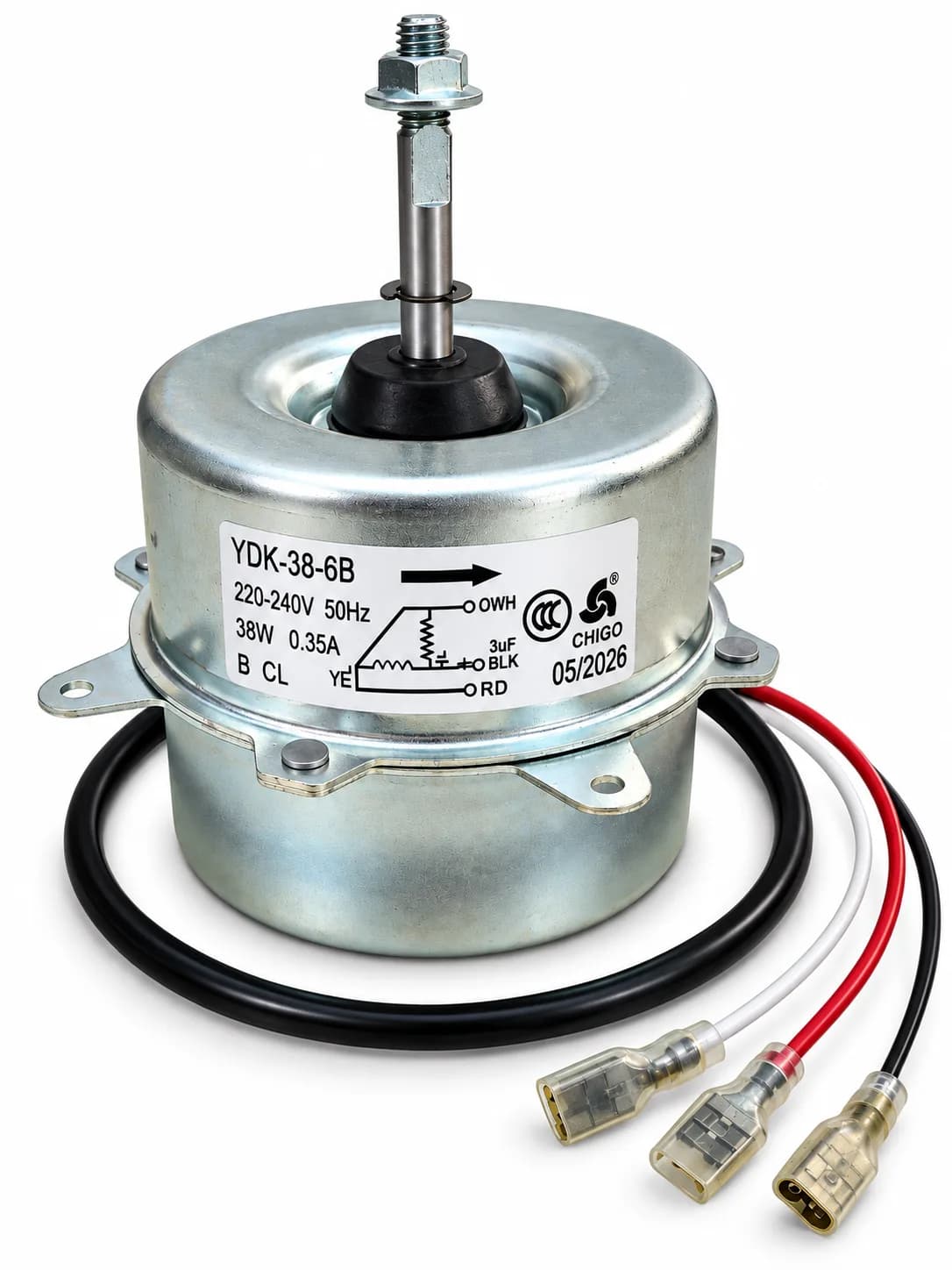 Split AC Outdoor Unit Fan Motor Suitable for Lloyd Panasonic Onida Whirlpool Haier LG Samsung Voltas Daikin & More ( 2 Y