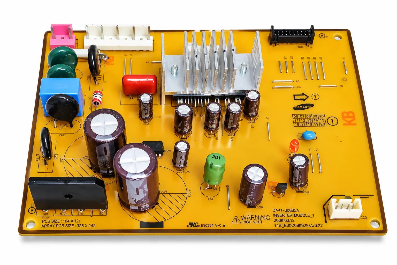 Refrigerator Main PCB Board Inverter Model PCB Control Board Compatible With Samsung Refrigerators Compressor & Fan Moto