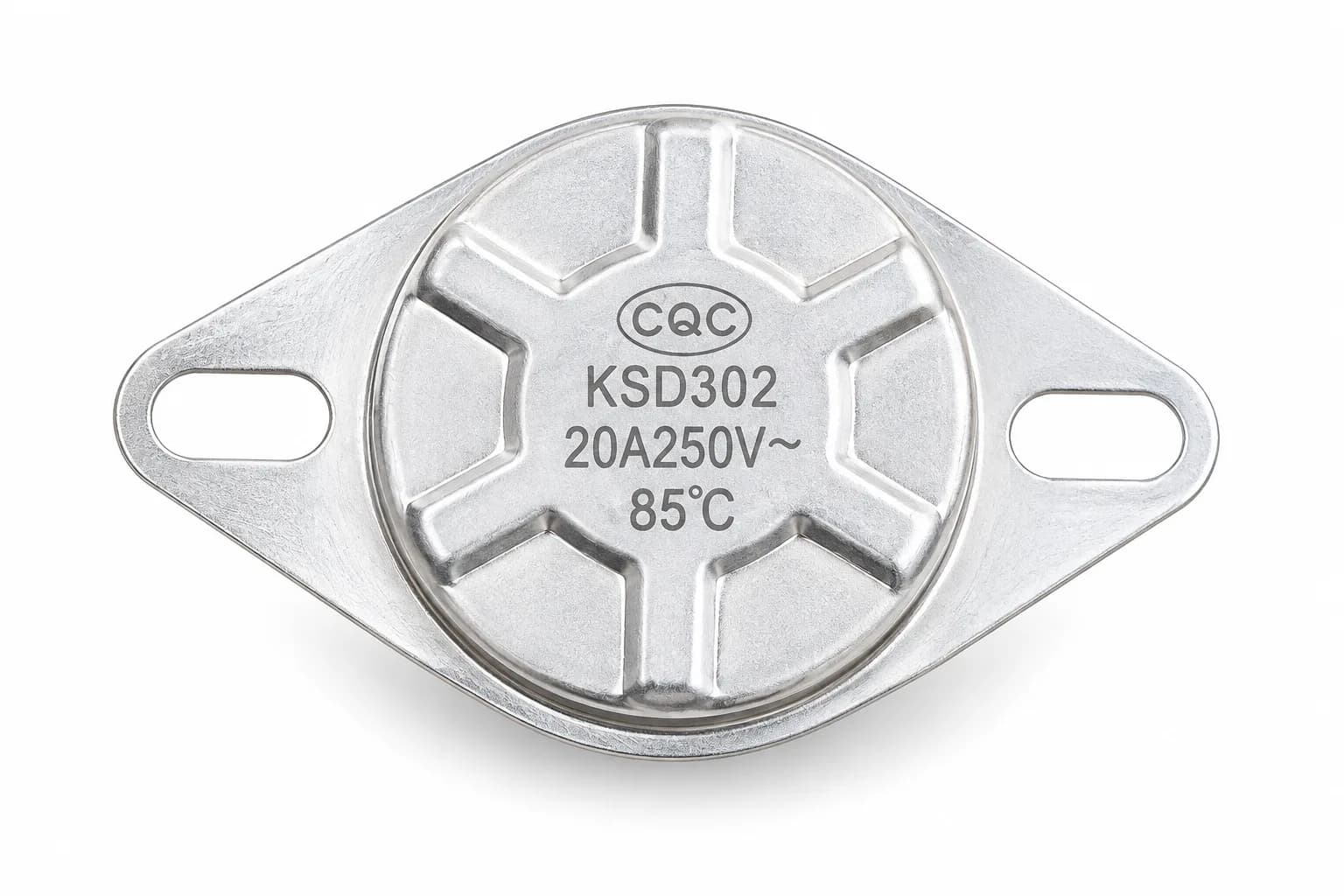 Four Pin Cutout Thermostat 120 Degree Celsius Temperature Range Temperature Switch 20 A (1 Year Warranty)
