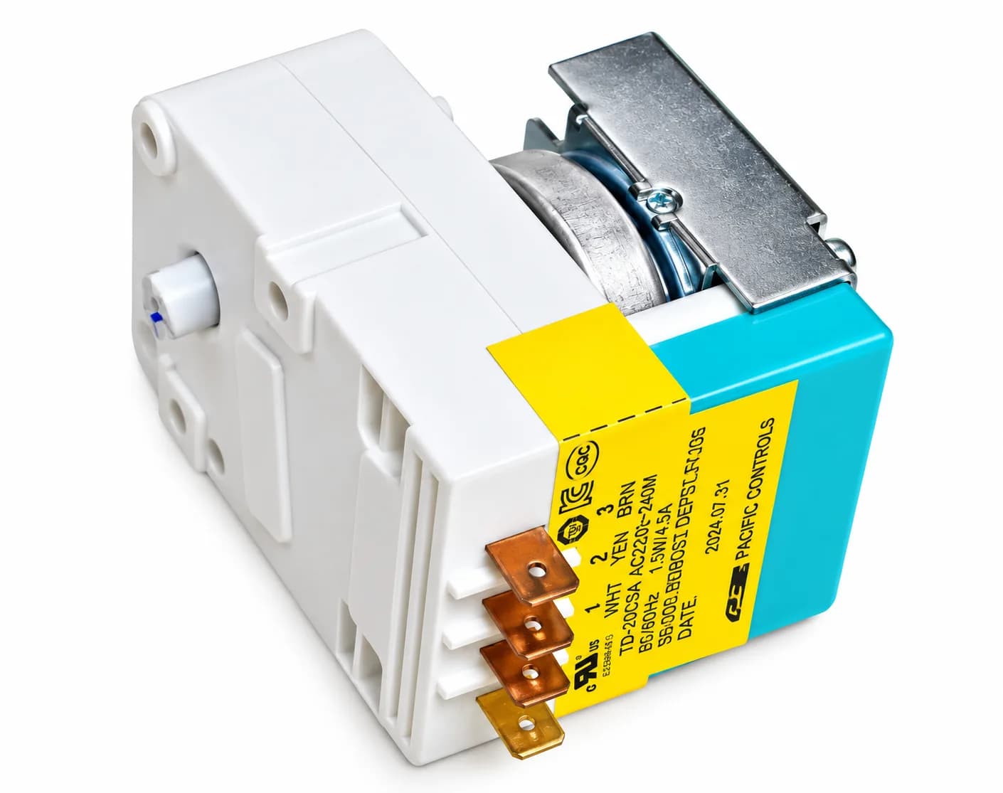 Refrigerator Defrost Timer Suitable for Samsung Refrigerators Heavy Duty Defrost Timer  6 Hours 40 Minutes Cycle & 12 Mi