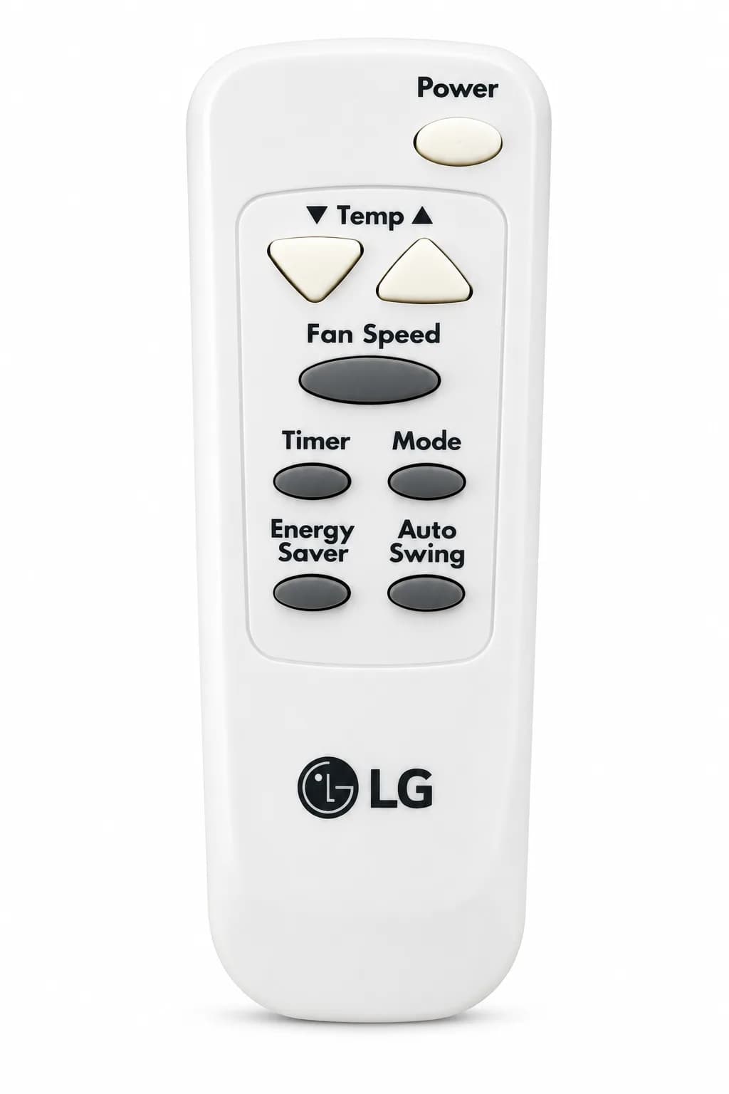 100% Original Ac Remote Compatible with LG Window AC Models Genuine LG Remote Controller (White)