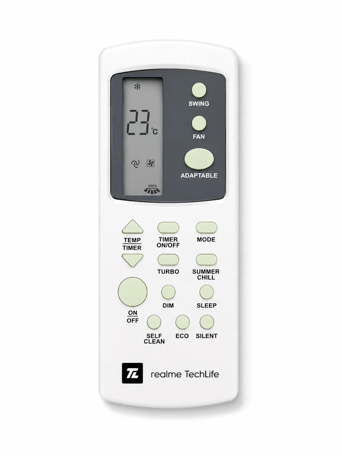Original AC Remote Suitable for Realme TechLife AC (Match & Buy) Remote 100% Genuine Remote  5 Year Warranty