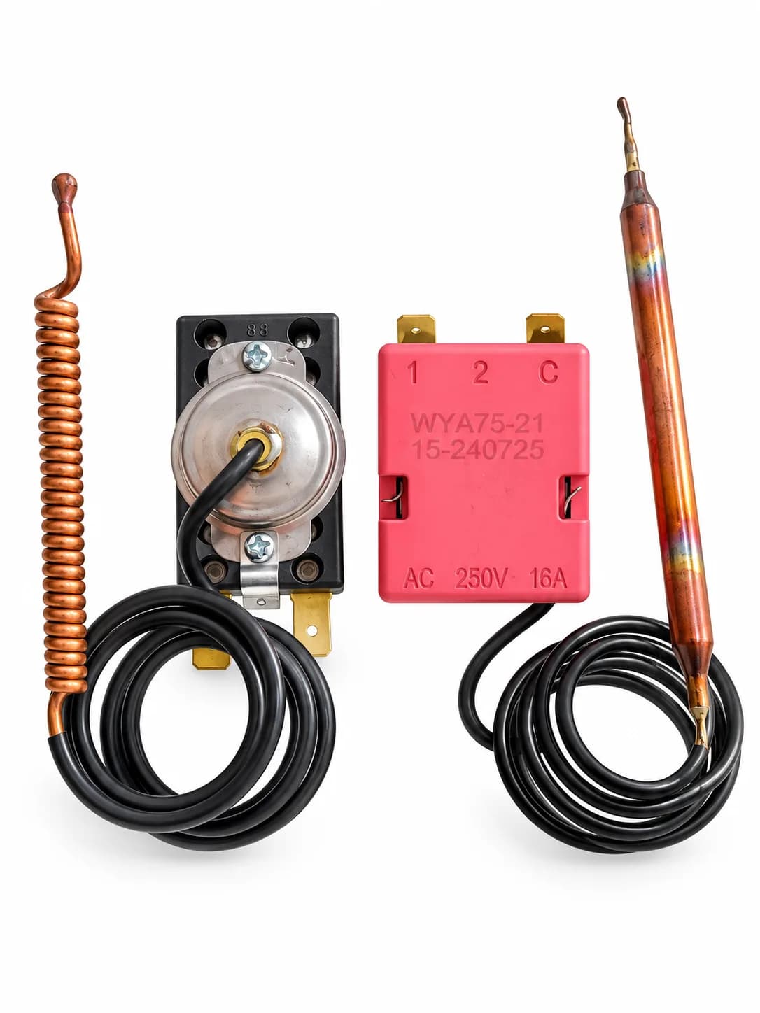 Geyser Capillary Thermostat and Capillary Cutout - Universal Compatibility (Match And Buy) Suitable for Racold, Bajaj, Crompton And All Other Brand (1 Year Warranty)