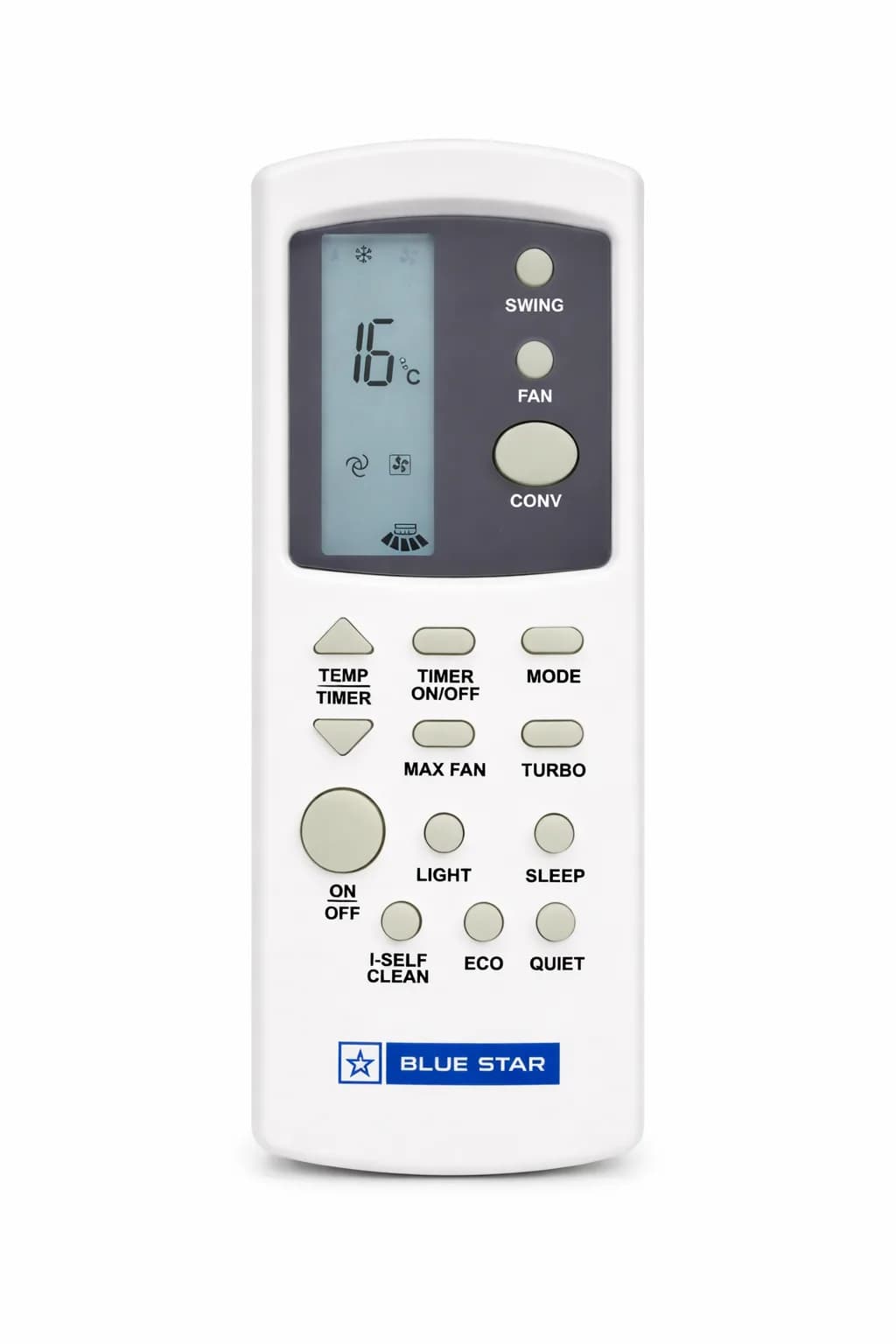 Original AC Remote Suitable for Blue Star Split AC Remote ( Match & Buy ) 2 Year Warranty