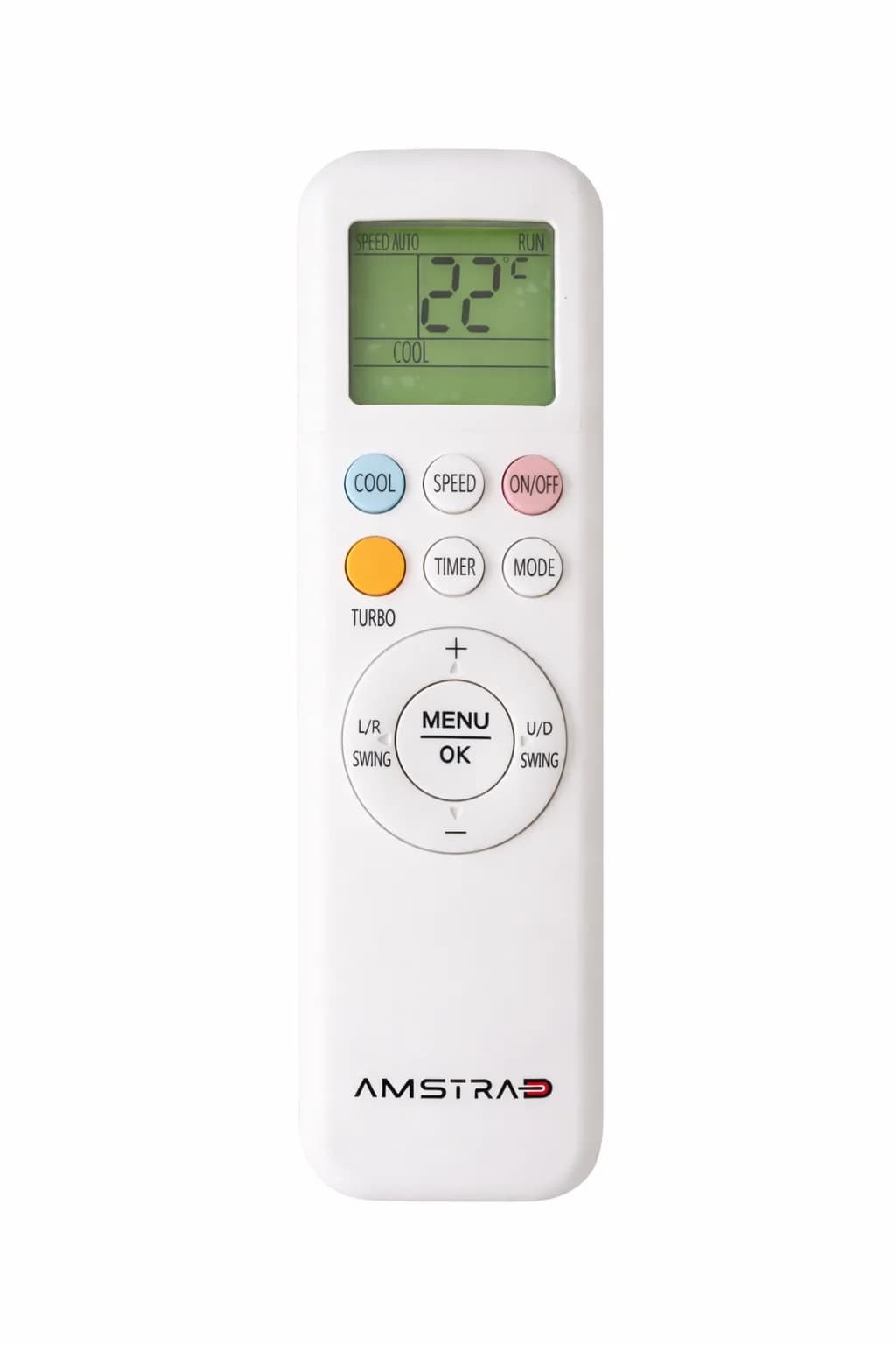 Inverter AC Remote Compatible for AMSTRAD Split Air Conditioner ( Match & Buy ) Original Remote  2 Year Warranty