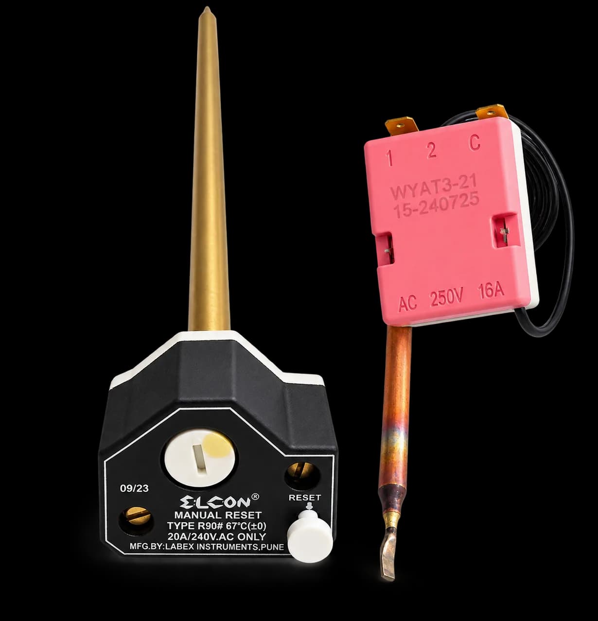 Geyser Capillary Thermostat and Cut Out Suitable for Crompton Arno Neo/Amica 15 & 25 Liter Geyser (1 year Warranty)