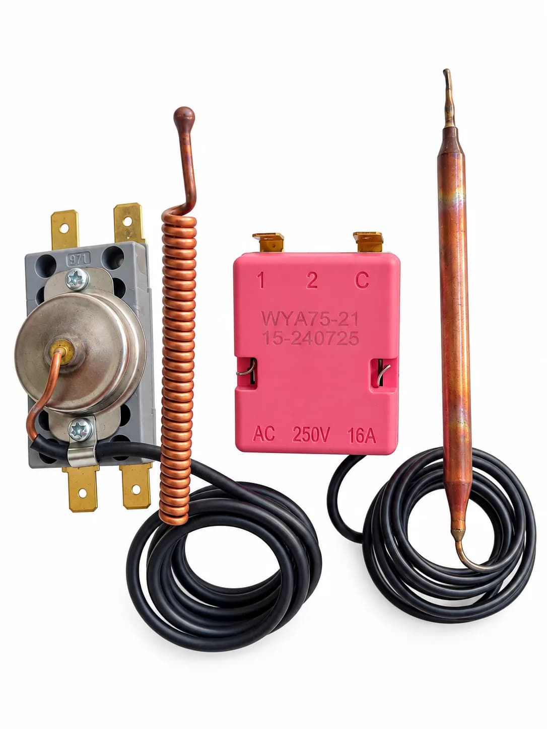 Geyser Capillary Thermostat & Thermal Cut Out Suitable for Crompton ARNO Neo 15–25 Litre Water Heater (Match & Buy) – Heavy Duty