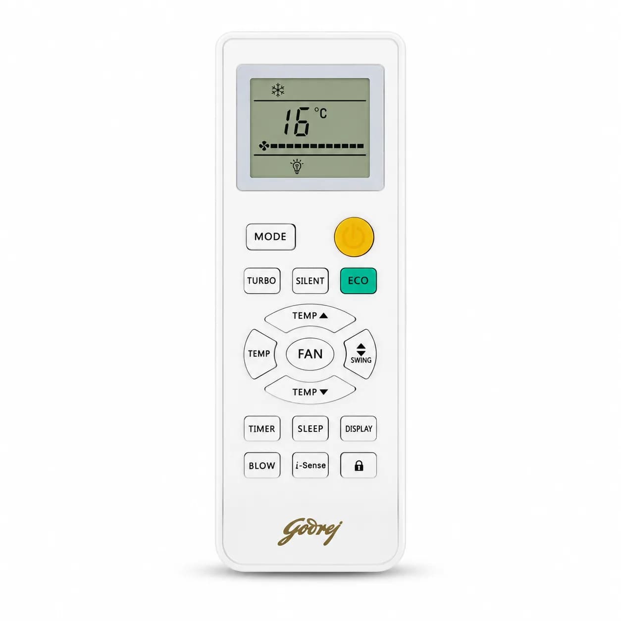 AC Remote Control for Godrej Inverter Split Air Conditioner AC Remote Control Suitable for Godrej Inverter Split Air Conditioner