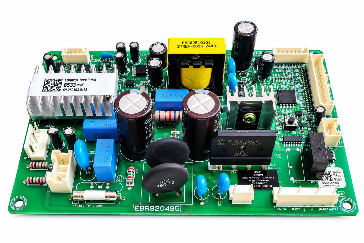 Refrigerator Main PCB EBR82048533 Original Suitable For LG SVC Part Genuine Spare PCB Assembly Main Control Board for Co