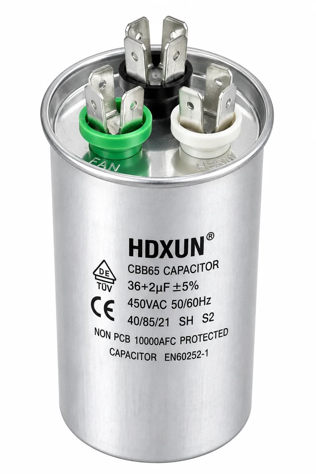 Split/Window AC Outdoor Unit Dual Capacitor 36+2 MFD 440VAC