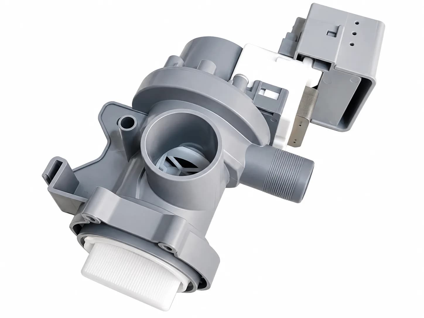 Front Load Washing Machine Drain Pump Compatible with Latest IFB Models with Filter Heavy Duty Water Drainage Pump ( Mat