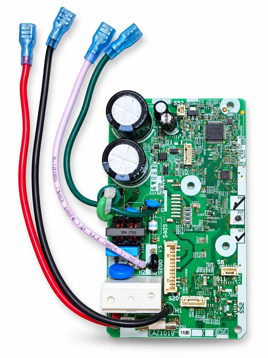 Indoor Unit PCB Board Suitable For Daikin Non Inverter Split AC, Circuit Board with Connecting Wires and Connectors, 1 Y