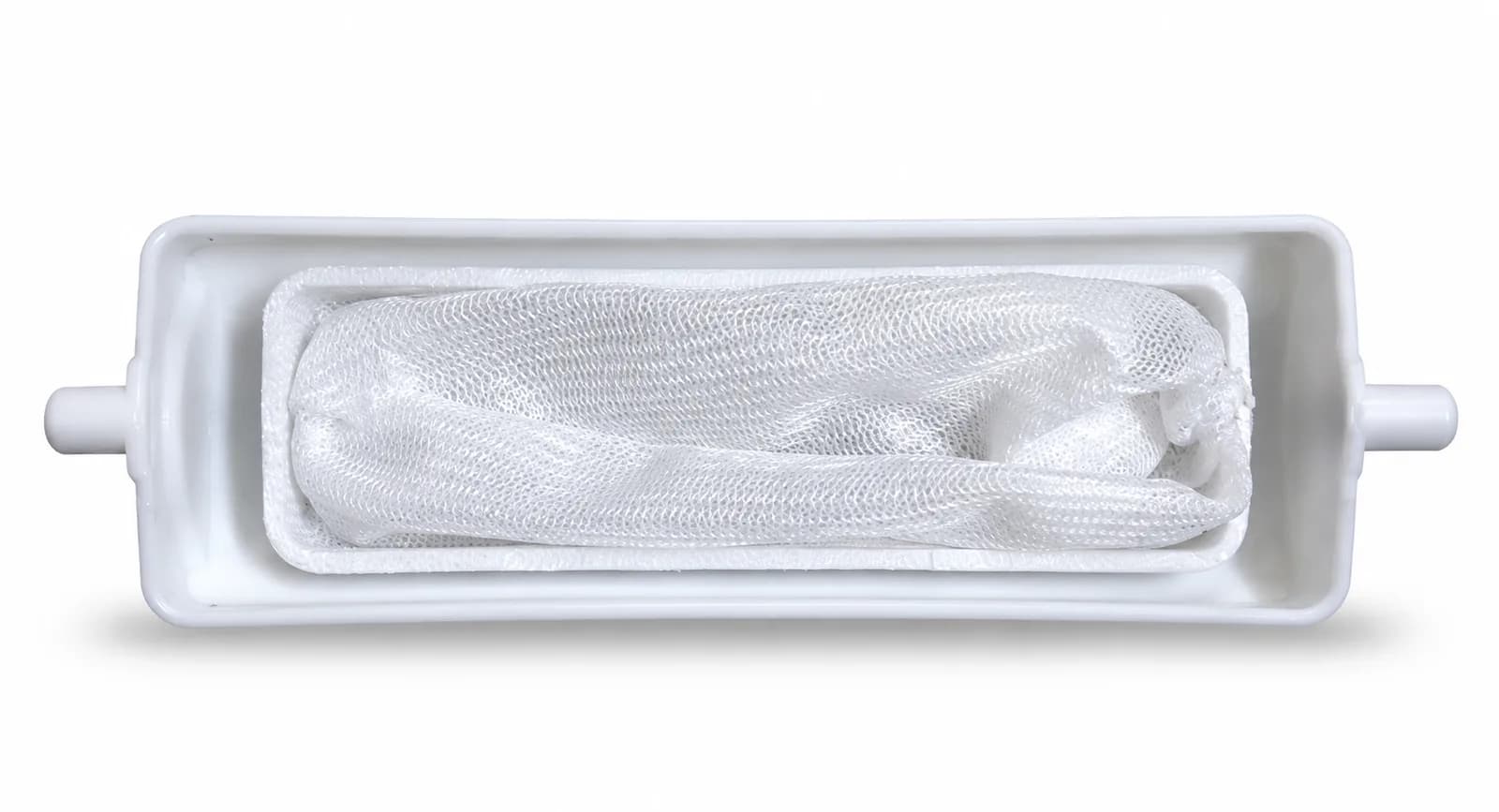 Lint Filter with Mesh Bag Suitable For Godrej Top Load Washing Machine Heavy Duty White Plastic Frame Effective Lint and
