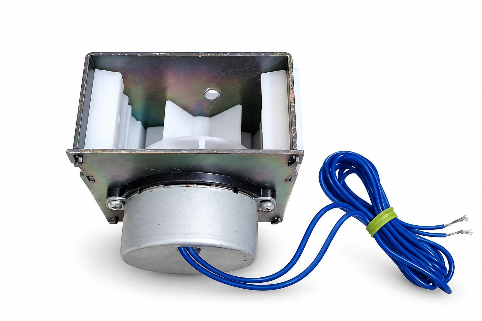 Flour Mill Feed Motor for 2 HP Atta Chakki Heavy Duty Feed Motor with Mounting Plate and Wiring 1 Year Warranty