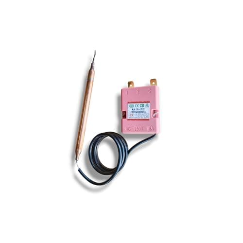 Geyser Capillary Thermostat - Temperature Range 30-75°C Sutaible for Crompton, Bajaj, Racold and All Other Branded Geyse