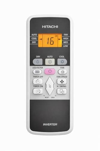Split Inverter AC Remote Compatible with Hitachi Air Conditioner