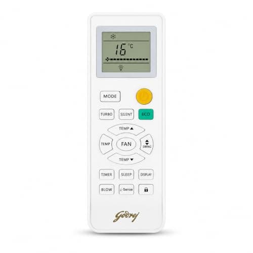 AC Remote Control for Godrej Inverter Split Air ConditionerAC Remote Control Suitable for Godrej Inverter Split Air Cond
