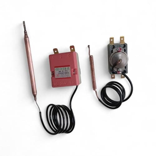 Geyser Capillary Thermostat & Thermal Cut Out Suitable for Crompton ARNO Neo 15–25 Litre Water Heater (Match & Buy) – He