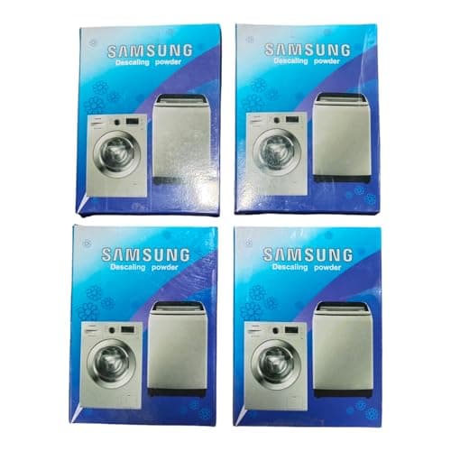 Washing Machine Descaler Cleaner - Suitable for Samsung Front Load and Top Load Washing Machines (Pack of 4) Washing mac