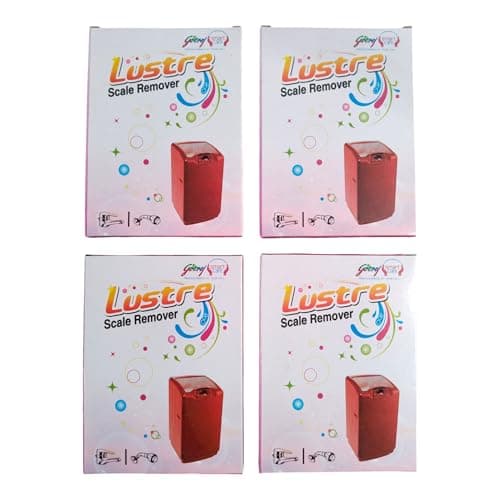 Washing Machine Descaler Cleaner - Pack of 4 - Suitable for Godrej Front Load and Top Load Washing Machines (400 gm)