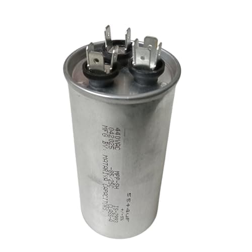 55+4 MFD Dual Run Capacitor for Air Conditioner Compressor & Fan Motor