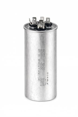 60+4 MFD Dual Run Capacitor for Air Conditioner Compressor & Fan Motor